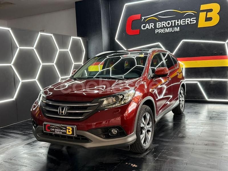 Usado Honda CR-V Elegance 150 CV (110 kW) 2014 Granate SUV
