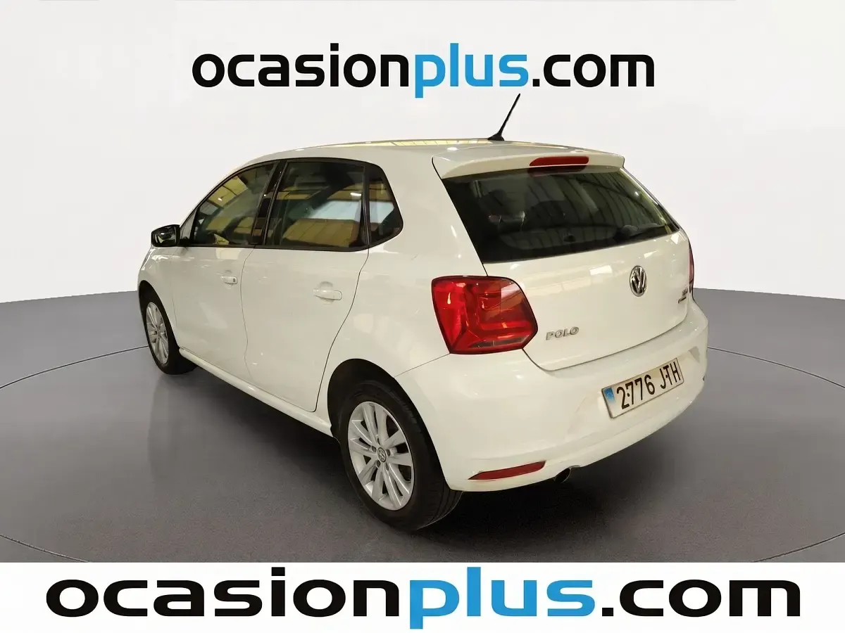 Usado VW Polo 90 CV (66 kW) 2016 Blanco Utilitario