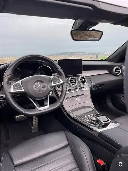 Usado Mercedes C300 245 CV (180 kW) 2018 Gris / plata Descapotable