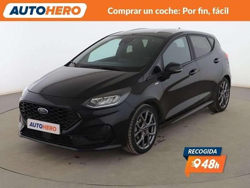 Negro Usado 2022 Ford Fiesta ST-Line Berlina | 14.181 € (Precio justo) - Imagen 1/3