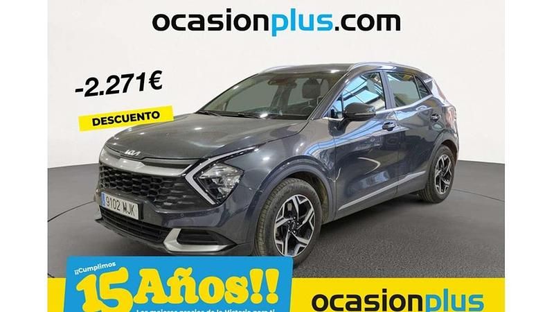 Gris Usado 2023 Kia Sportage SUV | 22.719 € (Un poco caro) - Imagen 1/4