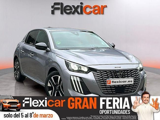 Usado Peugeot 208 Allure 100 CV (73 kW) 2025 Gris Utilitario