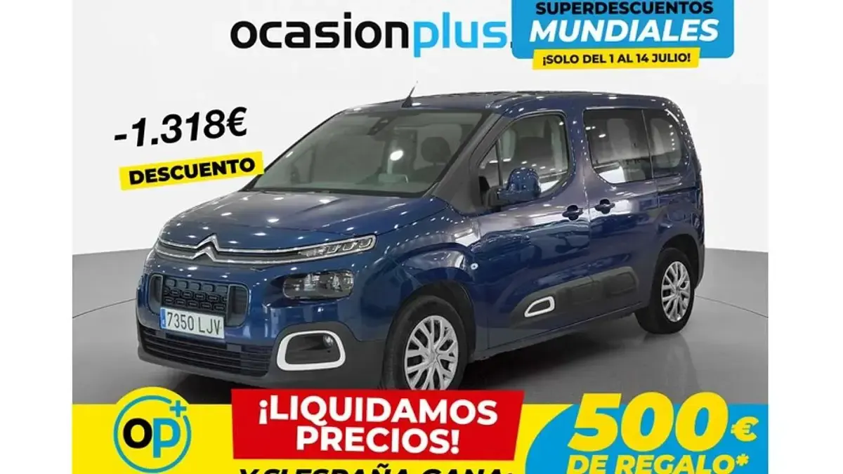 Usado Citroën Berlingo Feel 102 CV (75 kW) 2020 Monovolumen