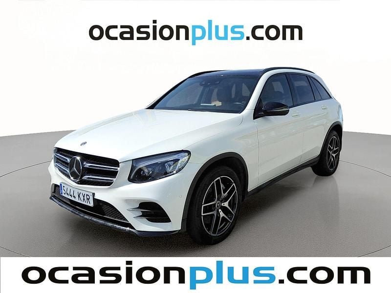 Usado Mercedes GLC220 170 CV (125 kW) 2019 Blanco SUV