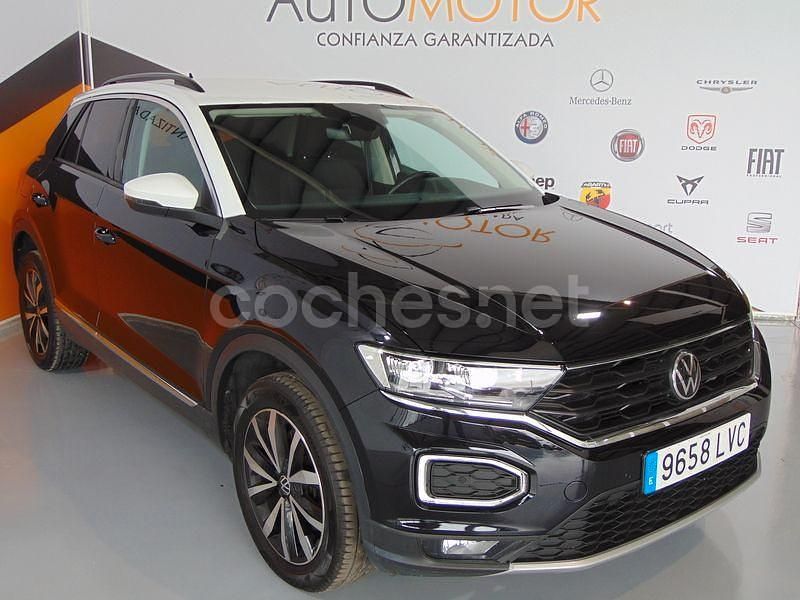 Usado VW T-Roc Advance 150 CV (110 kW) 2021 Negro SUV