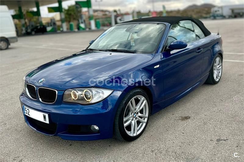 Azul Usado 2009 BMW 118 Cabriolet M Sport Descapotable | 7900 € (Super precio) - Imagen 1/4