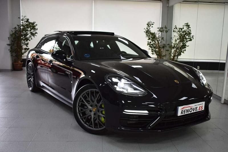 Negro Usado 2020 Porsche Panamera Turbo S Sport Turismo Berlina | 78.900 € (Precio justo) - Imagen 1/4
