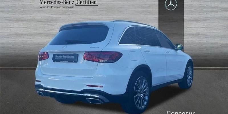 Usado Mercedes GLC300e 306 CV (225 kW) 2021 Blanco SUV