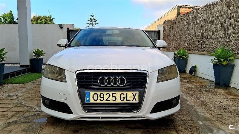 Blanco Usado 2009 Audi A3 Berlina | 6850 € (Precio justo) - Imagen 1/4