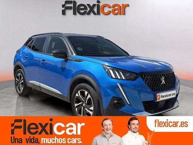 Azul Usado 2021 Peugeot 2008 GT SUV | 17.990 € (Precio justo) - Imagen 1/4