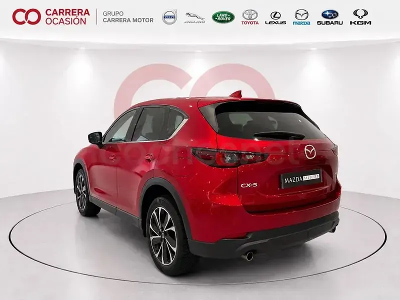 Usado Mazda CX-5 165 CV (121 kW) 2021 Rojo SUV