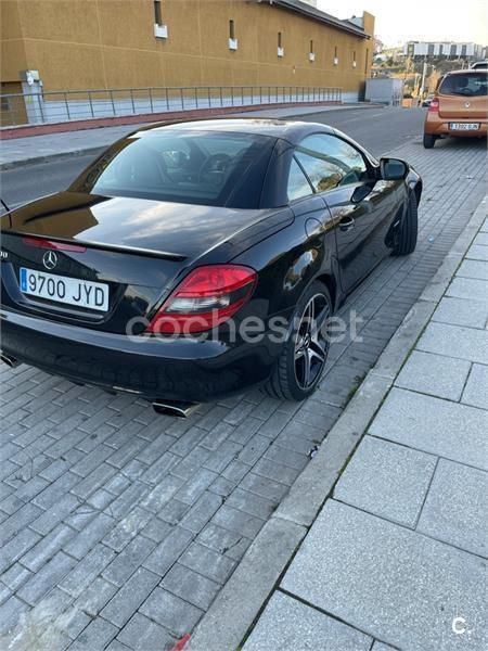 Usado Mercedes SLK200 Edition 184 CV (135 kW) 2010 Negro Descapotable
