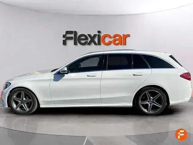 Usado Mercedes C220 170 CV (125 kW) 2018 Blanco Familiar