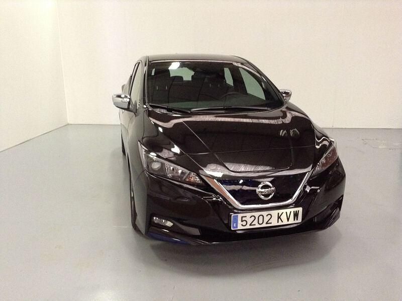 Usado Nissan Leaf Acenta 110 kW (150 CV) 2019 Negro Utilitario