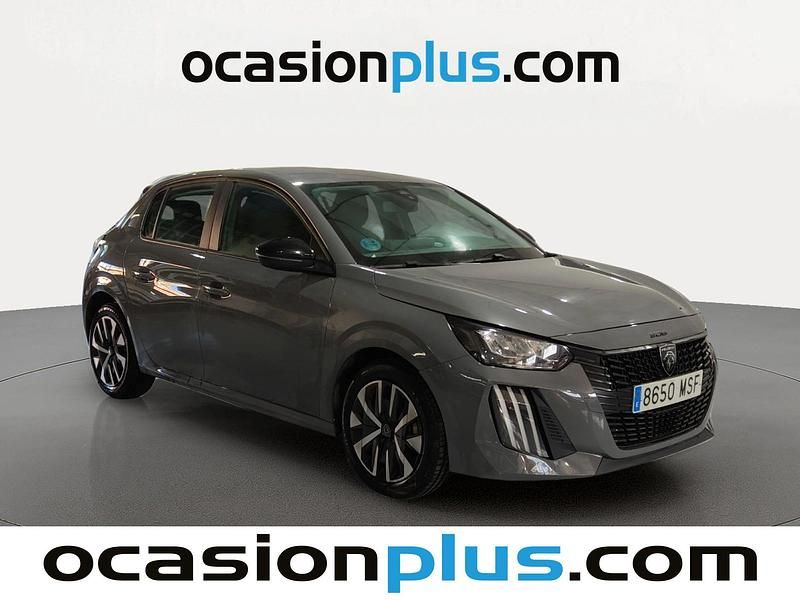 Usado Peugeot 208 Active 102 CV (75 kW) 2024 Gris Utilitario