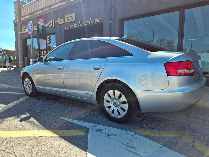 Usado Audi A6 140 CV (102 kW) 2008 Gris / plata Berlina