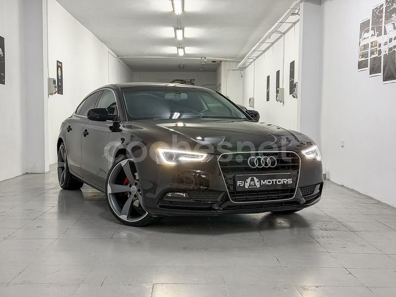 Negro Usado 2012 Audi A5 Sportback Ambiente Utilitario | 14.990 € (Precio justo) - Imagen 1/4