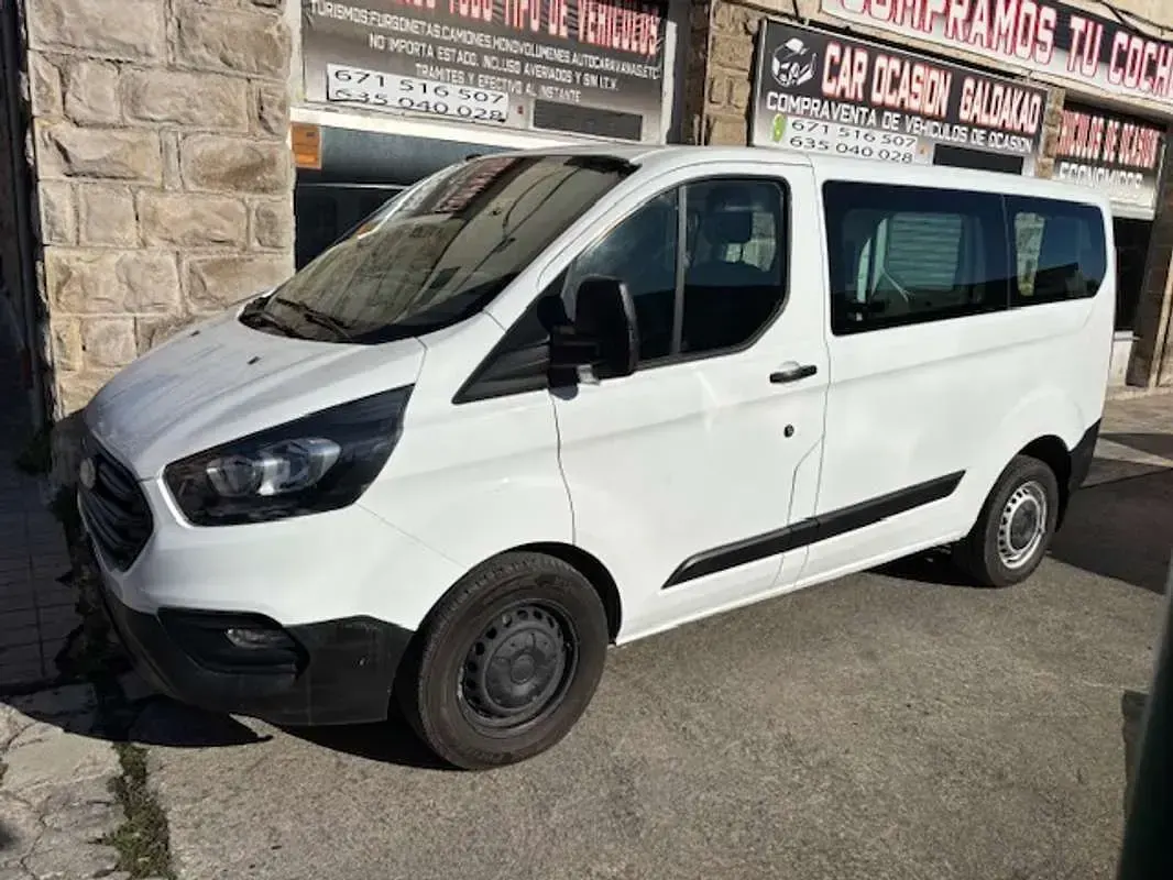 Usado Ford Transit Custom Trend 105 CV (77 kW) 2018 Blanco Van