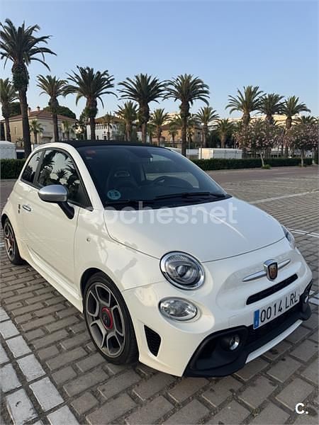 Usado Abarth 595C Turismo 165 CV (121 kW) 2021 Blanco Descapotable