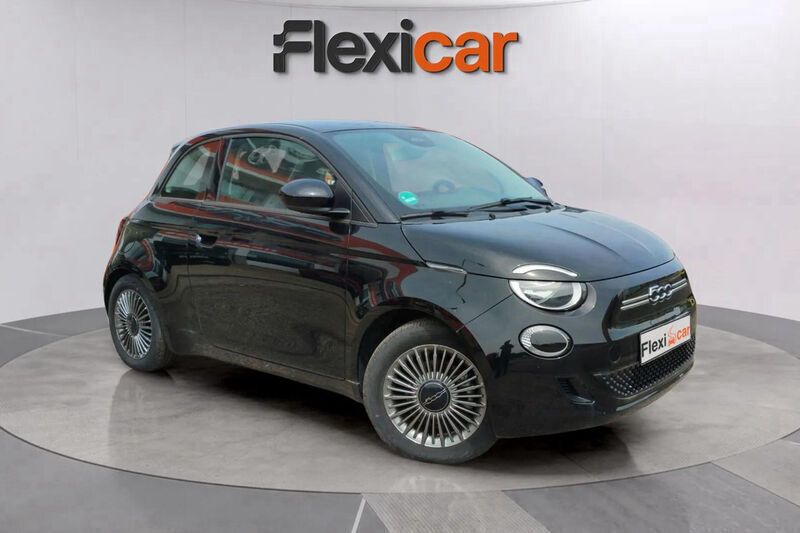 Negro Usado 2021 Fiat 500e Icon Berlina | 11.990 € (Precio justo) - Imagen 1/4
