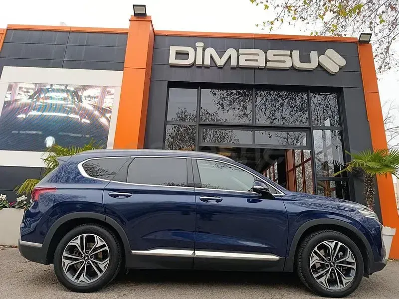 Usado Hyundai Santa Fe Style 200 CV (147 kW) 2019 Azul SUV