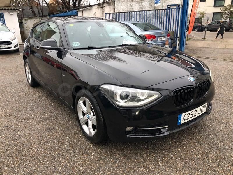 Usado BMW 118 143 CV (105 kW) 2015 Negro Utilitario
