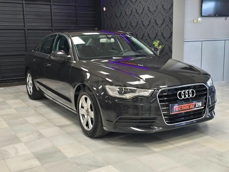 Usado Audi A6 177 CV (130 kW) 2013 Negro Berlina