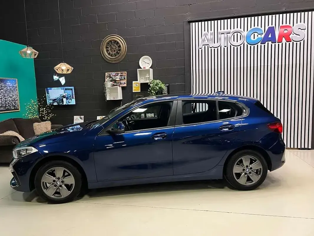 Usado BMW 116 116 CV (85 kW) 2020 Azul Utilitario