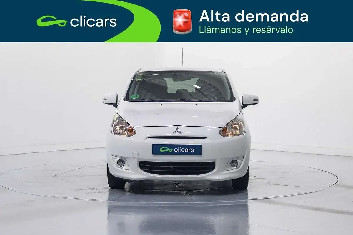 Usado Mitsubishi Space Star Motion 80 CV (58 kW) 2014 Blanco Monovolumen