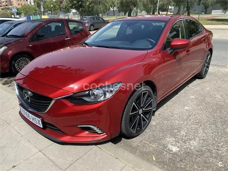 Usado Mazda 6 Style 150 CV (110 kW) 2013 Rojo Berlina