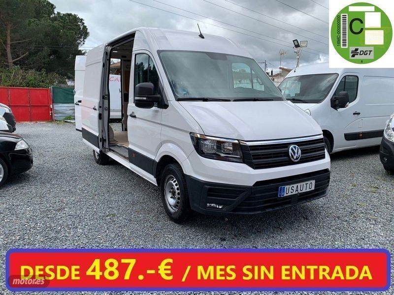 Blanco Usado 2022 VW Crafter Van | 29.900 € (Caro) - Imagen 1/4