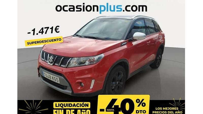 Rojo Usado 2018 Suzuki Vitara SUV | 14.537 € (Buen precio) - Imagen 1/4