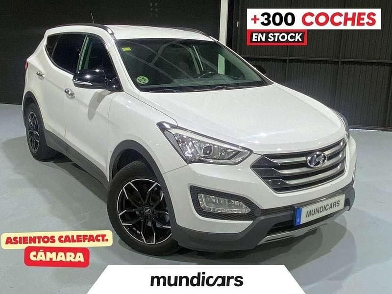Blanco Usado 2016 Hyundai Santa Fe SUV | 16.990 € (Precio justo) - Imagen 1/4