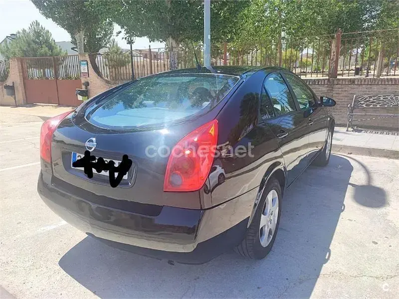 Usado Nissan Primera Acenta 109 CV (80 kW) 2004 Negro Berlina