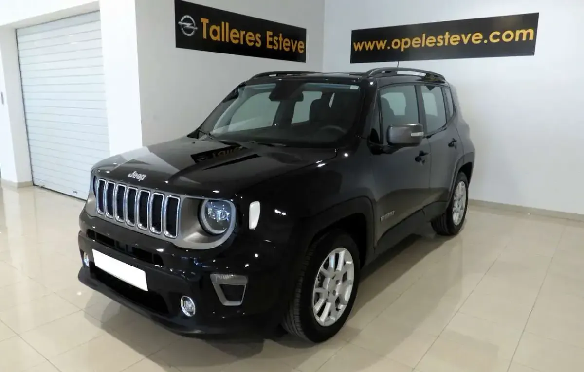 Usado Jeep Renegade Longitude 120 CV (88 kW) 2021 Negro SUV