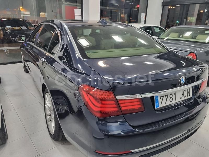 Usado BMW 750L 381 CV (280 kW) 2015 Azul Berlina