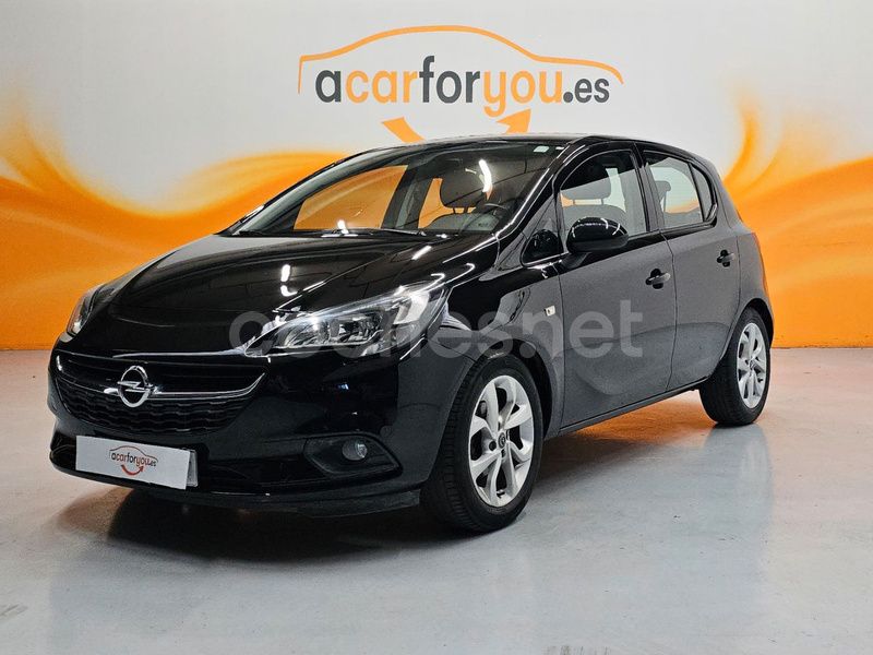 Negro Usado 2017 Opel Corsa Selective Berlina | 9500 € (Precio justo) - Imagen 1/4