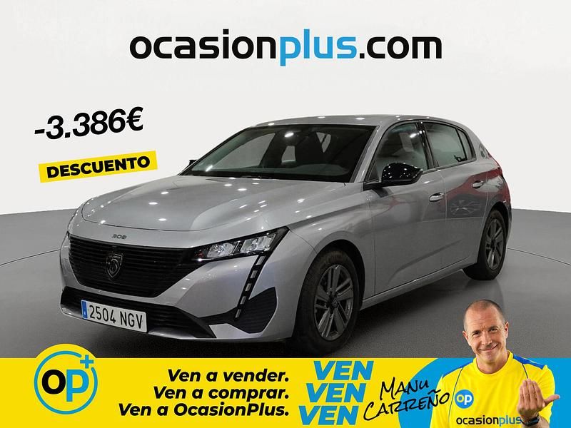 Usado Peugeot 308 Active 130 CV (95 kW) 2024 Gris Berlina