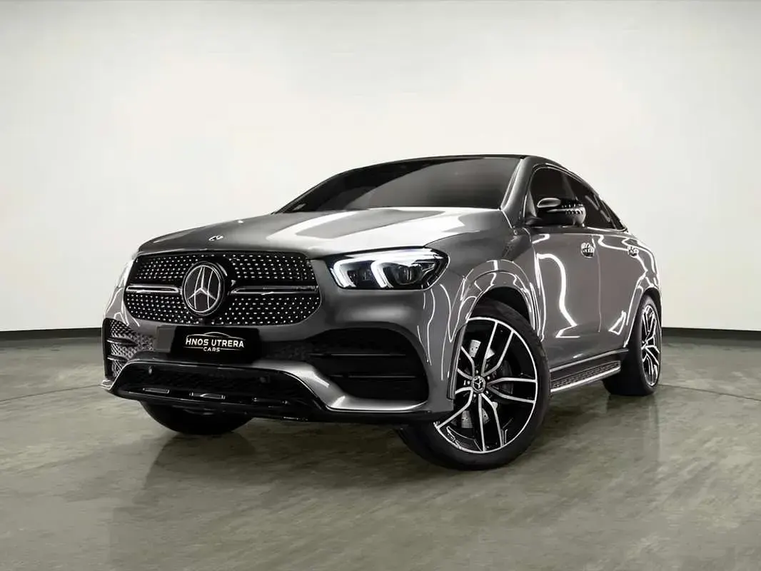 Usado Mercedes GLE400 330 CV (242 kW) 2020 Gris Coupe