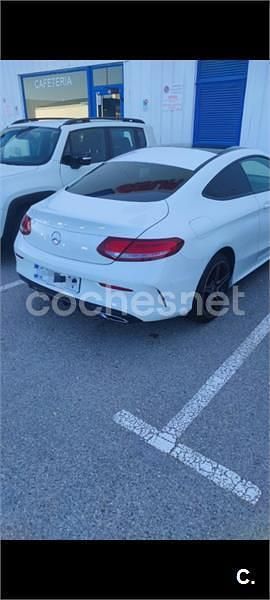 Usado Mercedes C220 170 CV (125 kW) 2018 Blanco Coupe