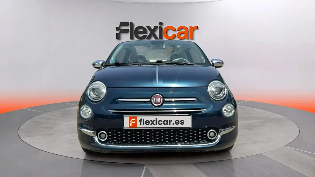 Usado Fiat 500C Dolcevita 71 CV (52 kW) 2021 Azul Descapotable