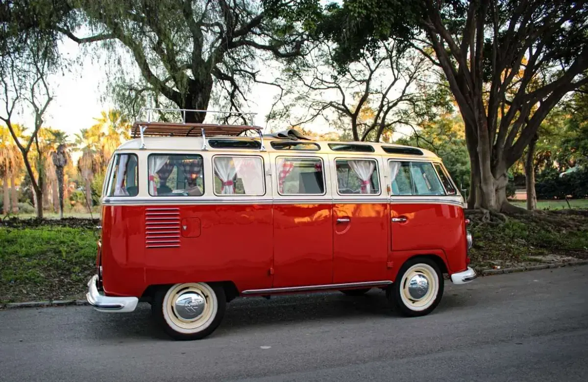 Usado VW T1 30 CV (22 kW) 1959 Rojo Van