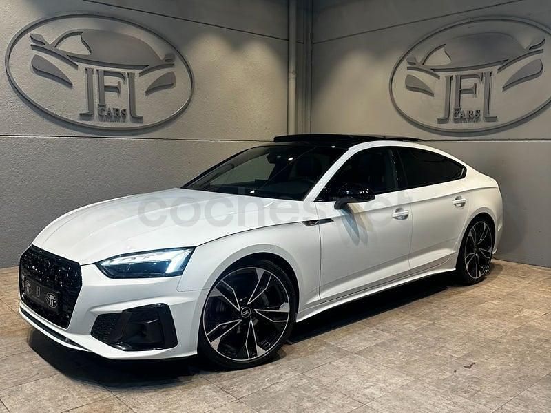 Usado Audi A5 Sportback S-Line 204 CV (150 kW) 2021 Blanco Utilitario
