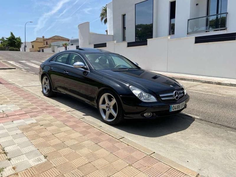 Usado Mercedes CLS320 224 CV (164 kW) 2005 Negro Coupe