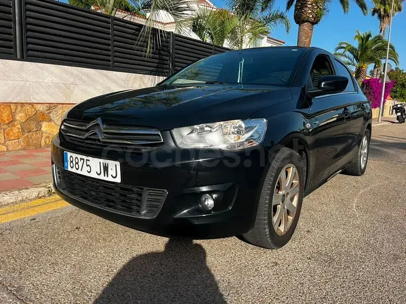Usado Citroën C-Elysee I Exclusive 100 CV (73 kW) 2017 Negro Berlina