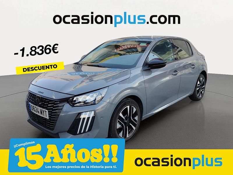 Gris Usado 2025 Peugeot 208 Allure Utilitario | 20.200 € (Precio justo) - Imagen 1/4