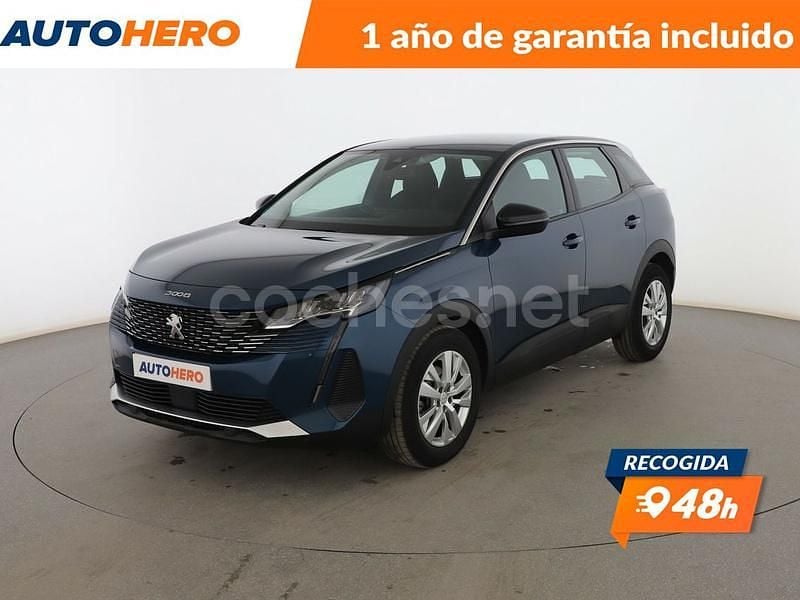 Azul Usado 2022 Peugeot 3008 Active SUV | 19.299 € (Precio justo) - Imagen 1/3