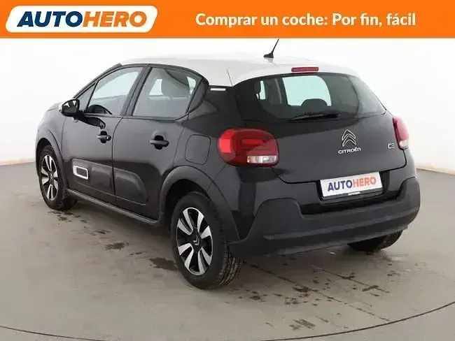 Usado Citroën C3 Feel 102 CV (75 kW) 2021 Negro Utilitario