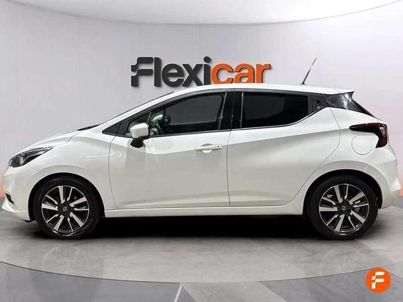 Usado Nissan Micra N-Connecta 90 CV (66 kW) 2019 Blanco Utilitario