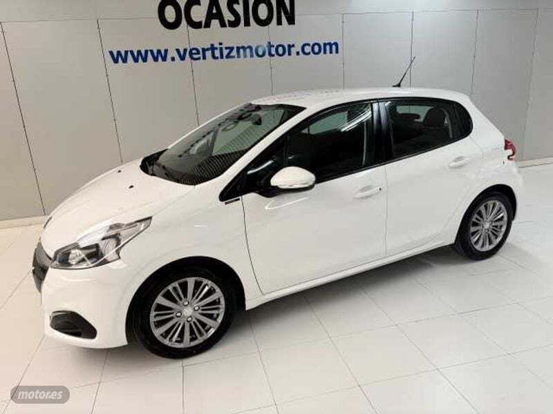 Blanco Usado 2019 Peugeot 208 Signature Sky Utilitario | 11.900 € (Un poco caro) - Imagen 1/4